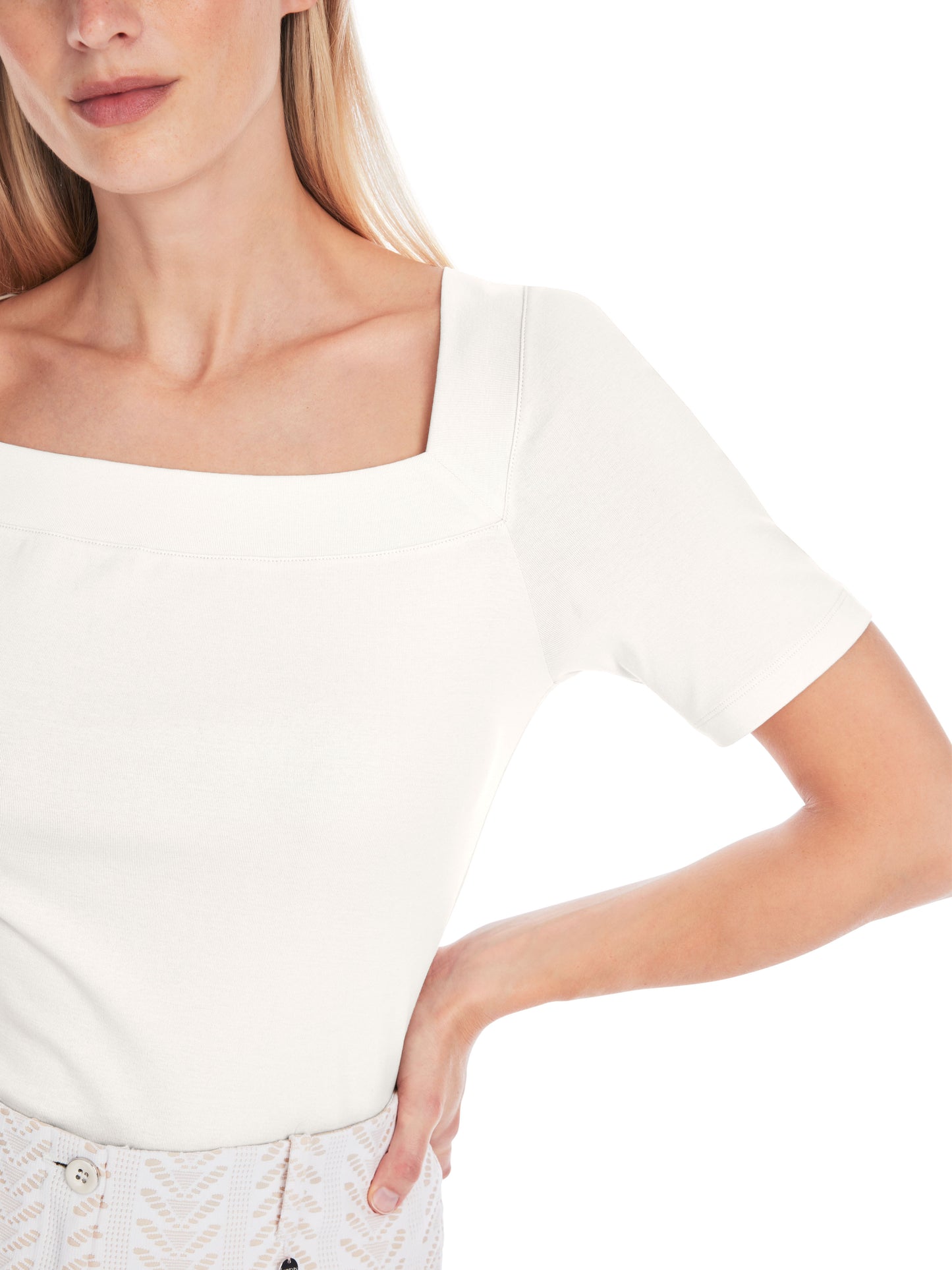 Marc Cain Square Neck T-Shirt