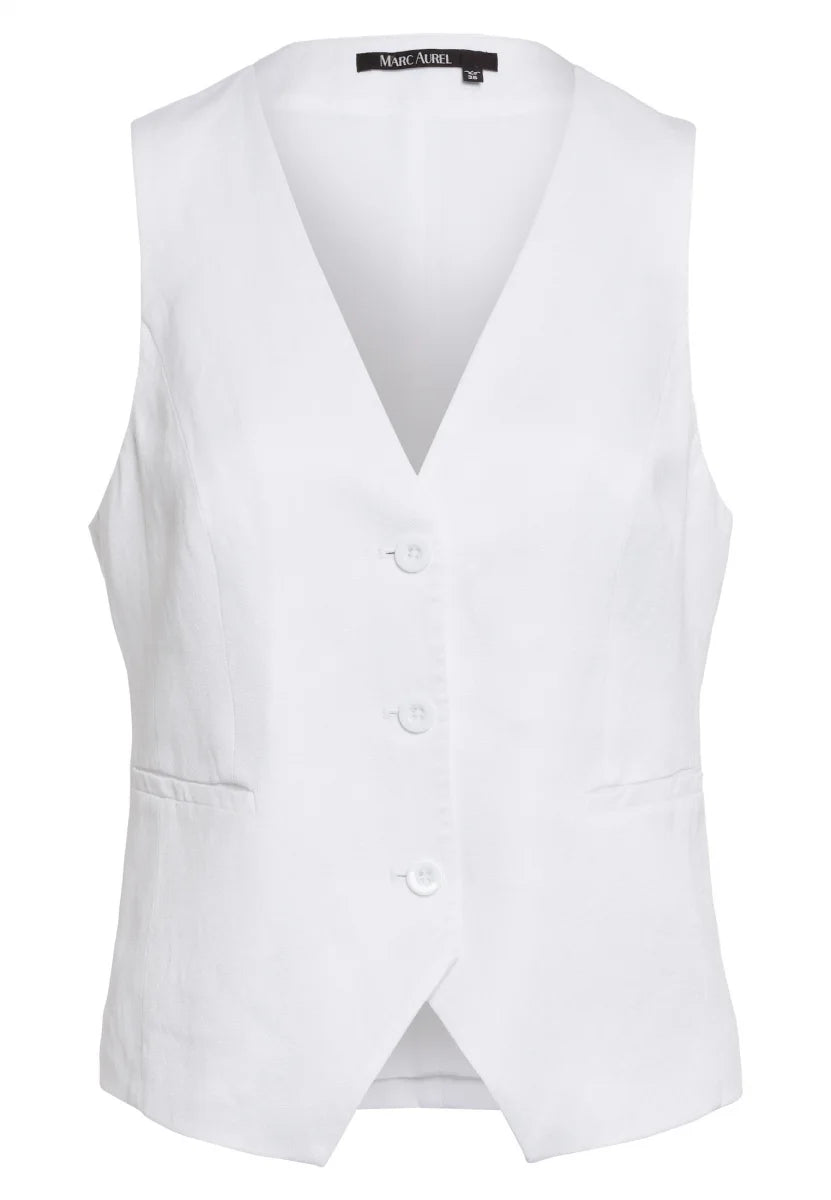 Marc Aurel Linen Vest