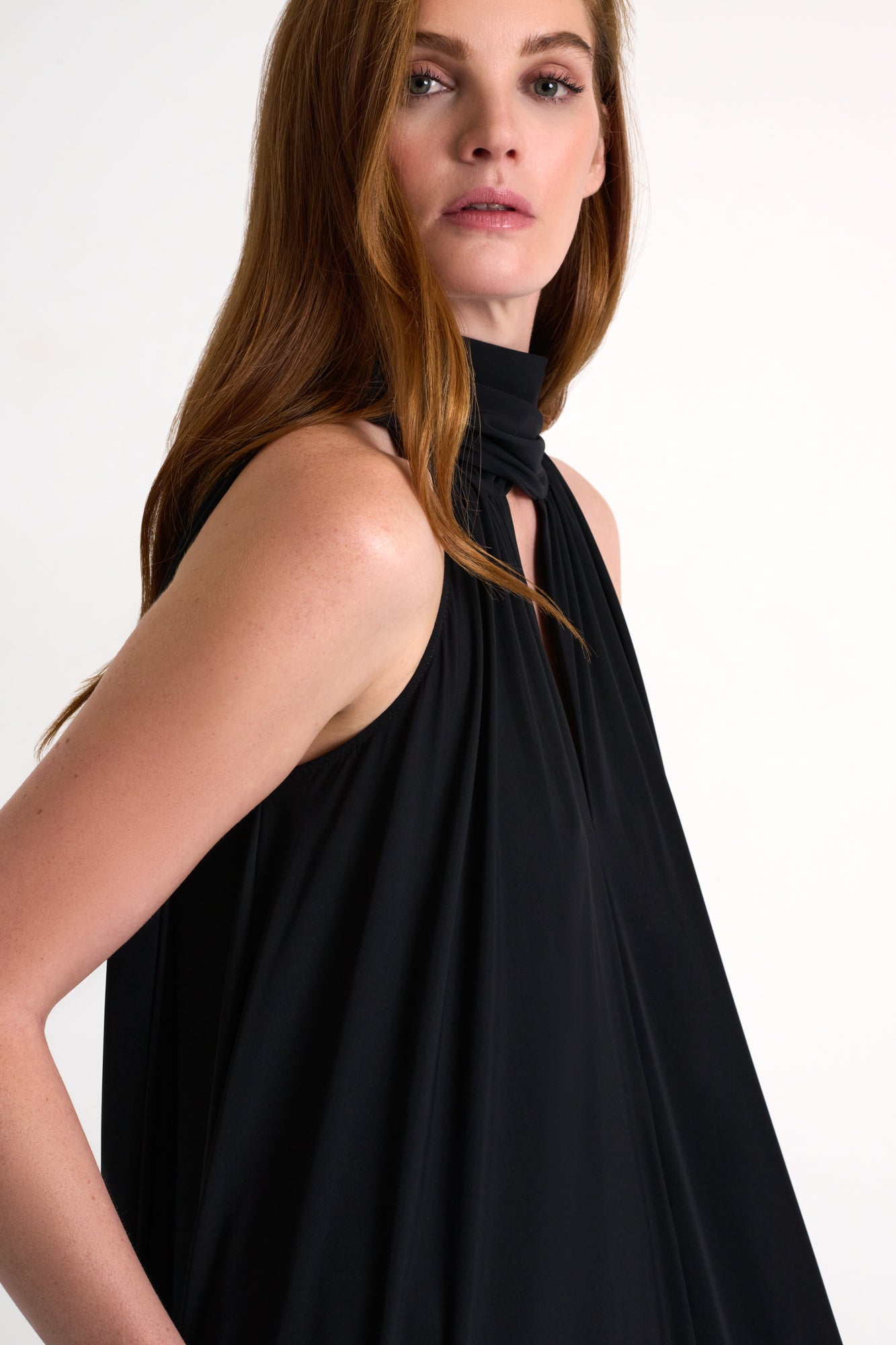 Shan Maxi Halter Dress