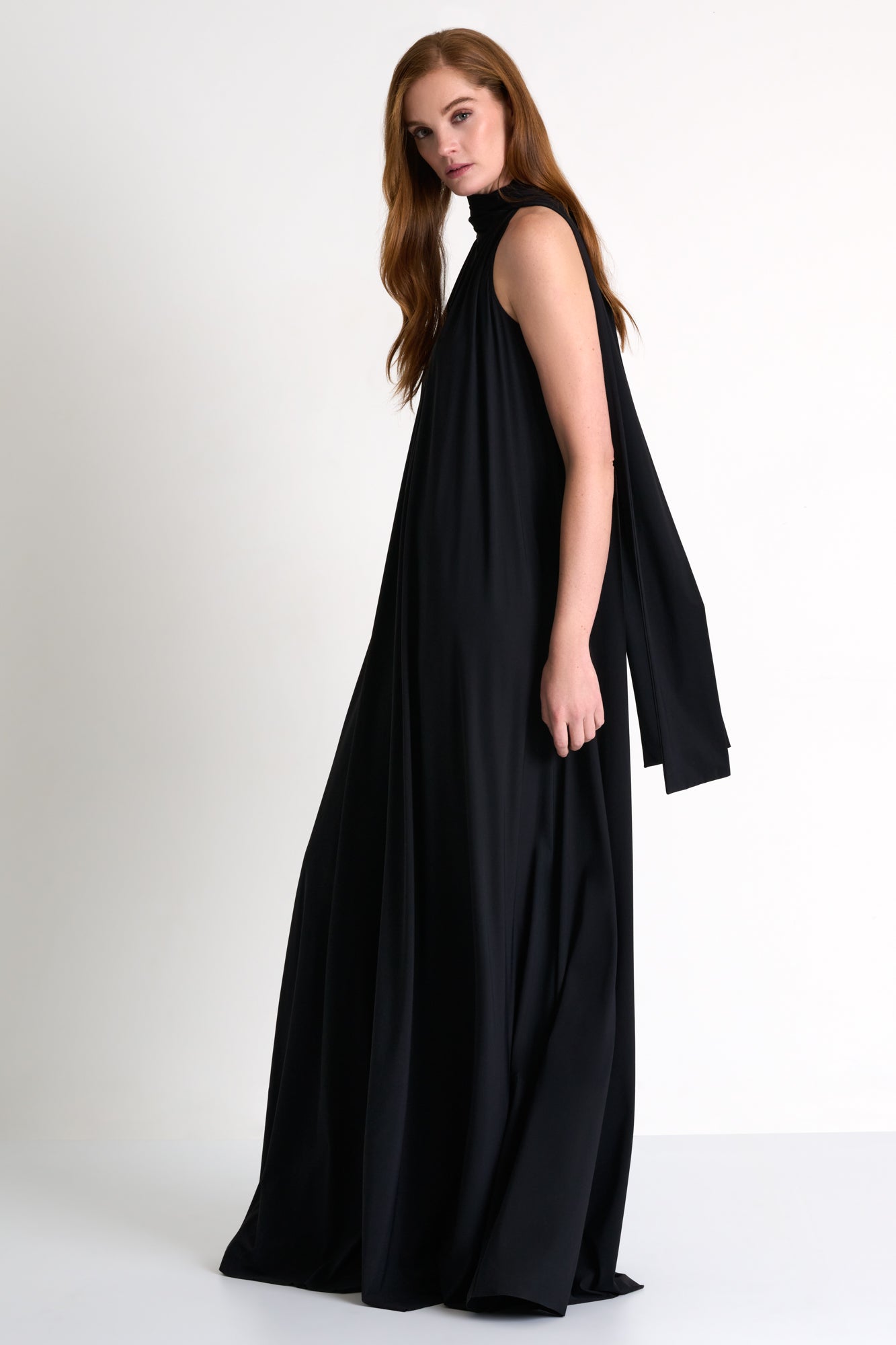 Shan Maxi Halter Dress