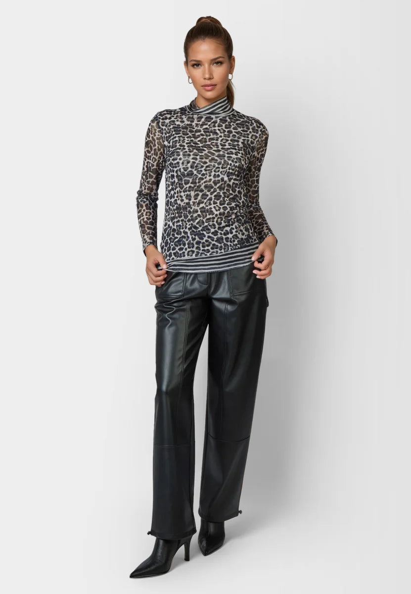Marc Aurel Mesh Turtleneck