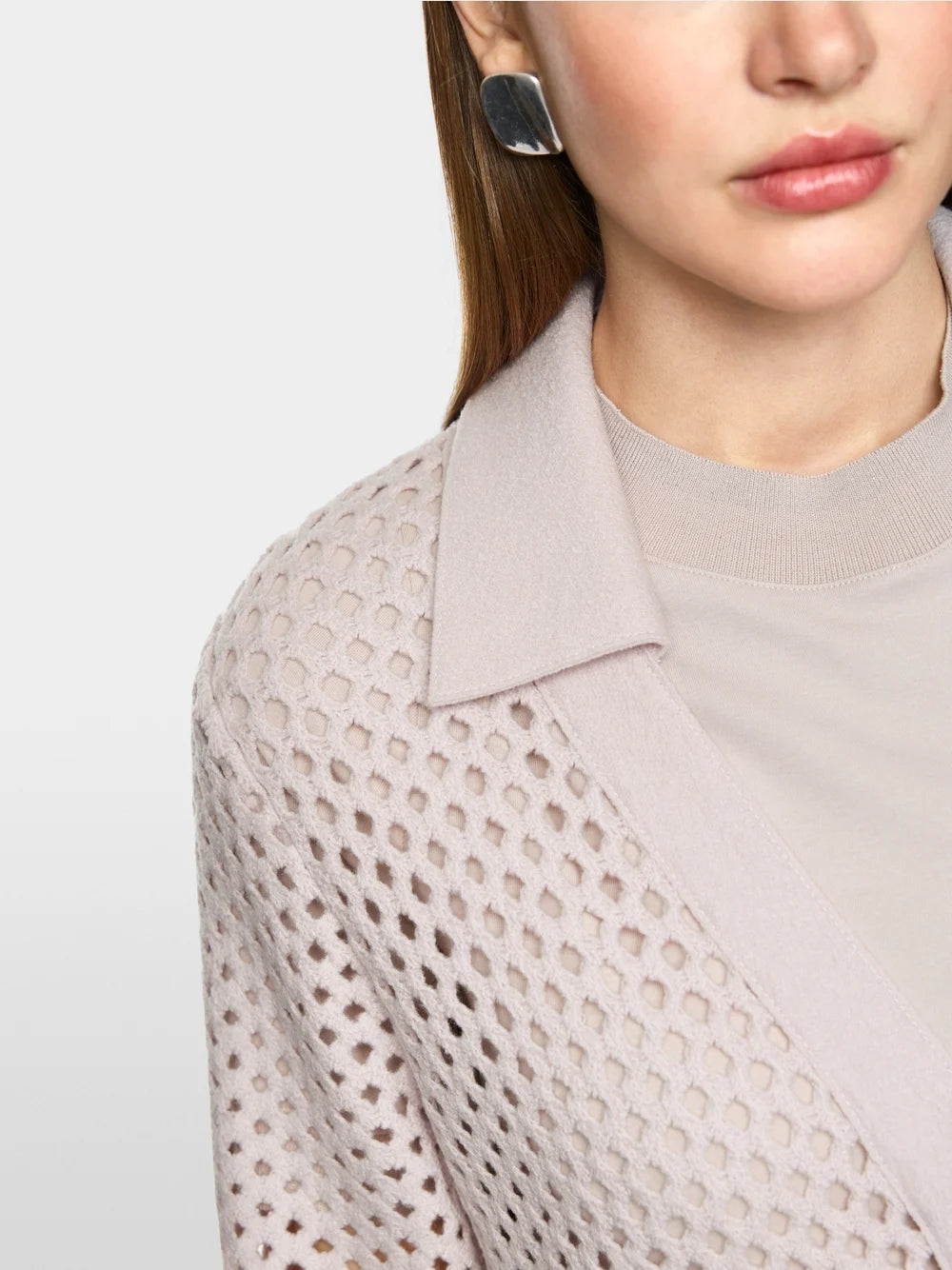 Marc Cain Mesh Knit Cardigan