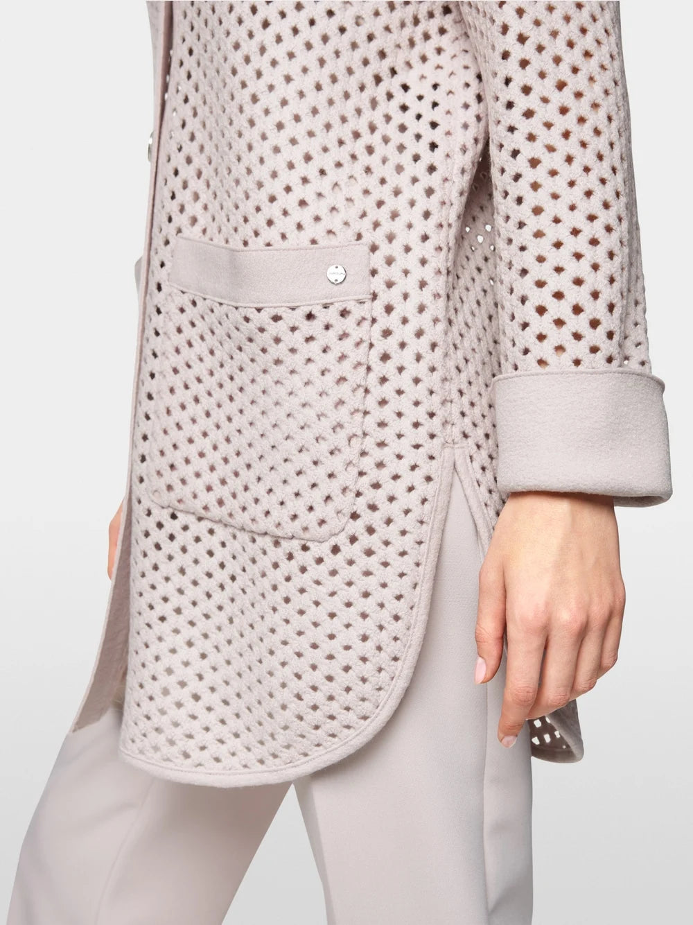 Marc Cain Mesh Knit Cardigan