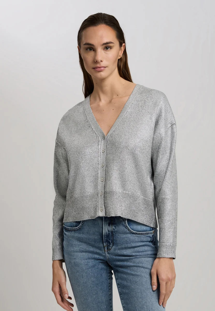 Marc Aurel Metallic Cardigan