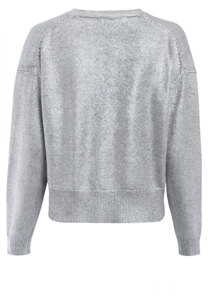 Marc Aurel Metallic Cardigan