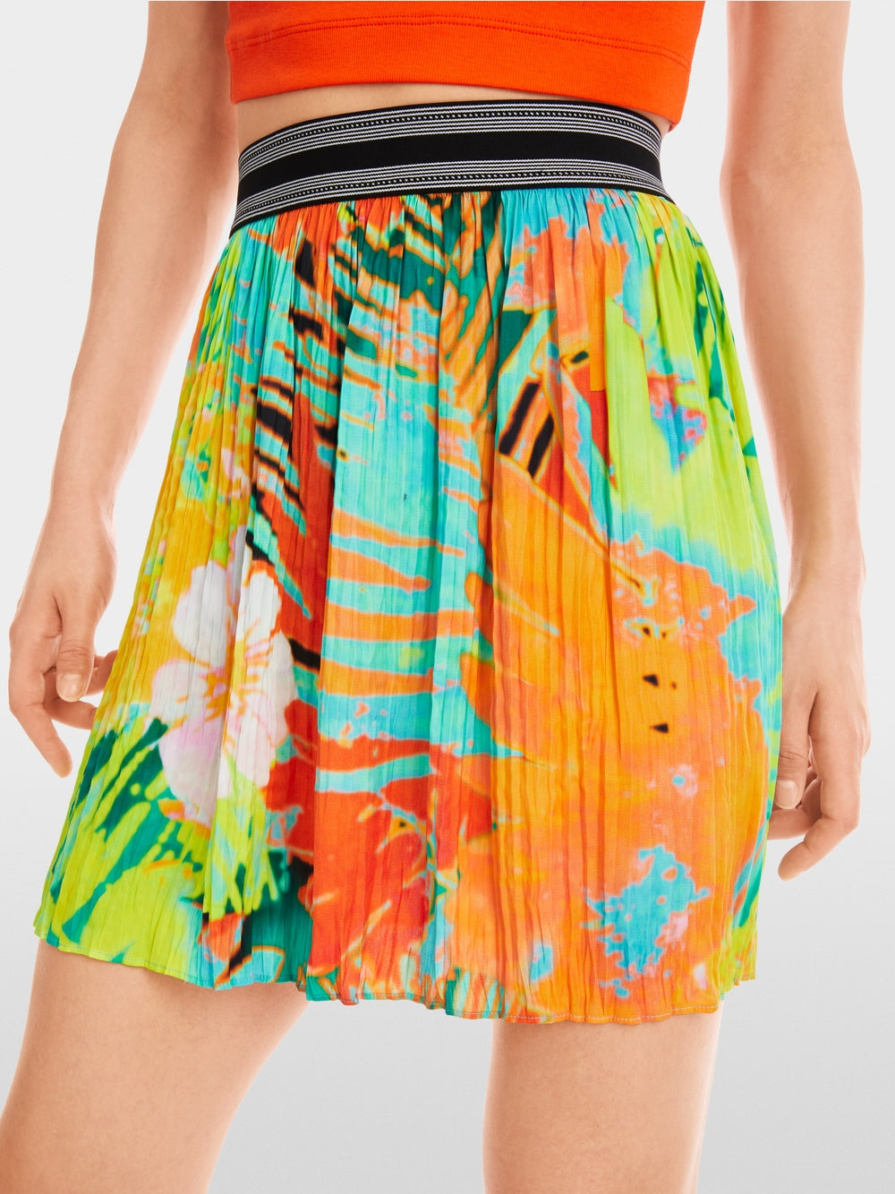 Marc Cain Sports Hawaiian Mini Skirt