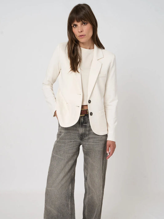 Repeat Ivory Modal Blazer
