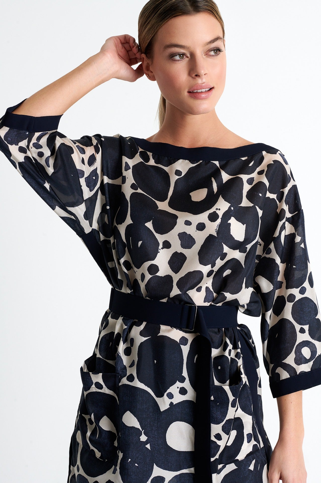 Shan Modern Silk Tunic