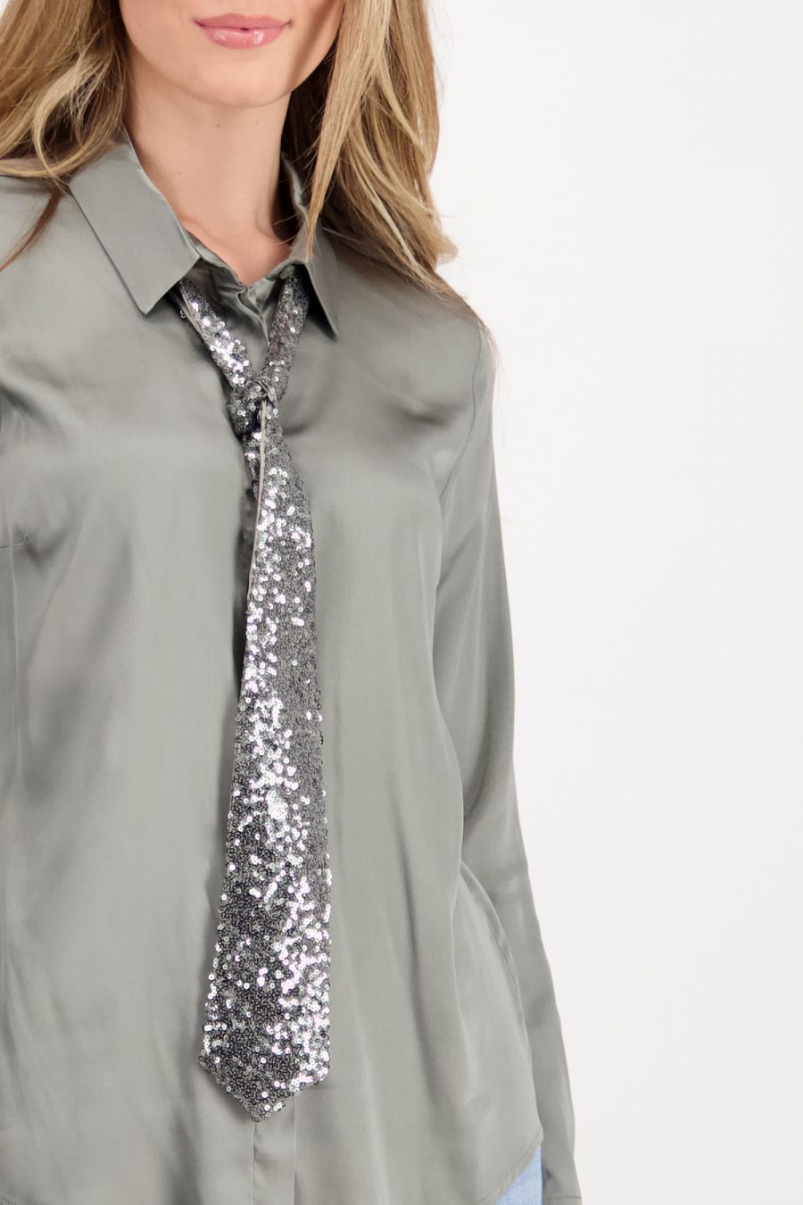 Monari Sequin Neck Tie