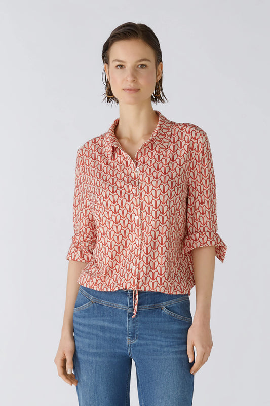 Oui Printed Blouse