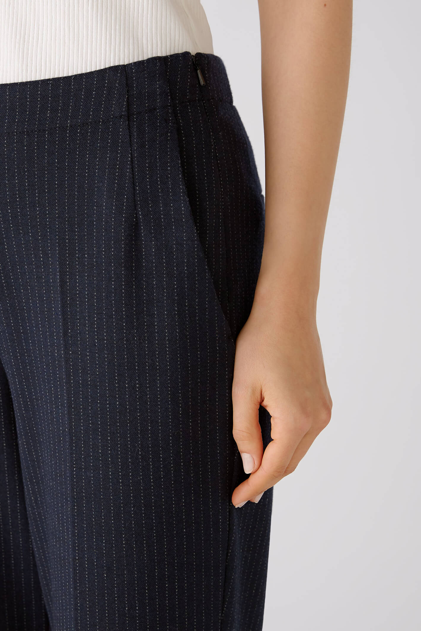 Oui Pin Stripe Trousers
