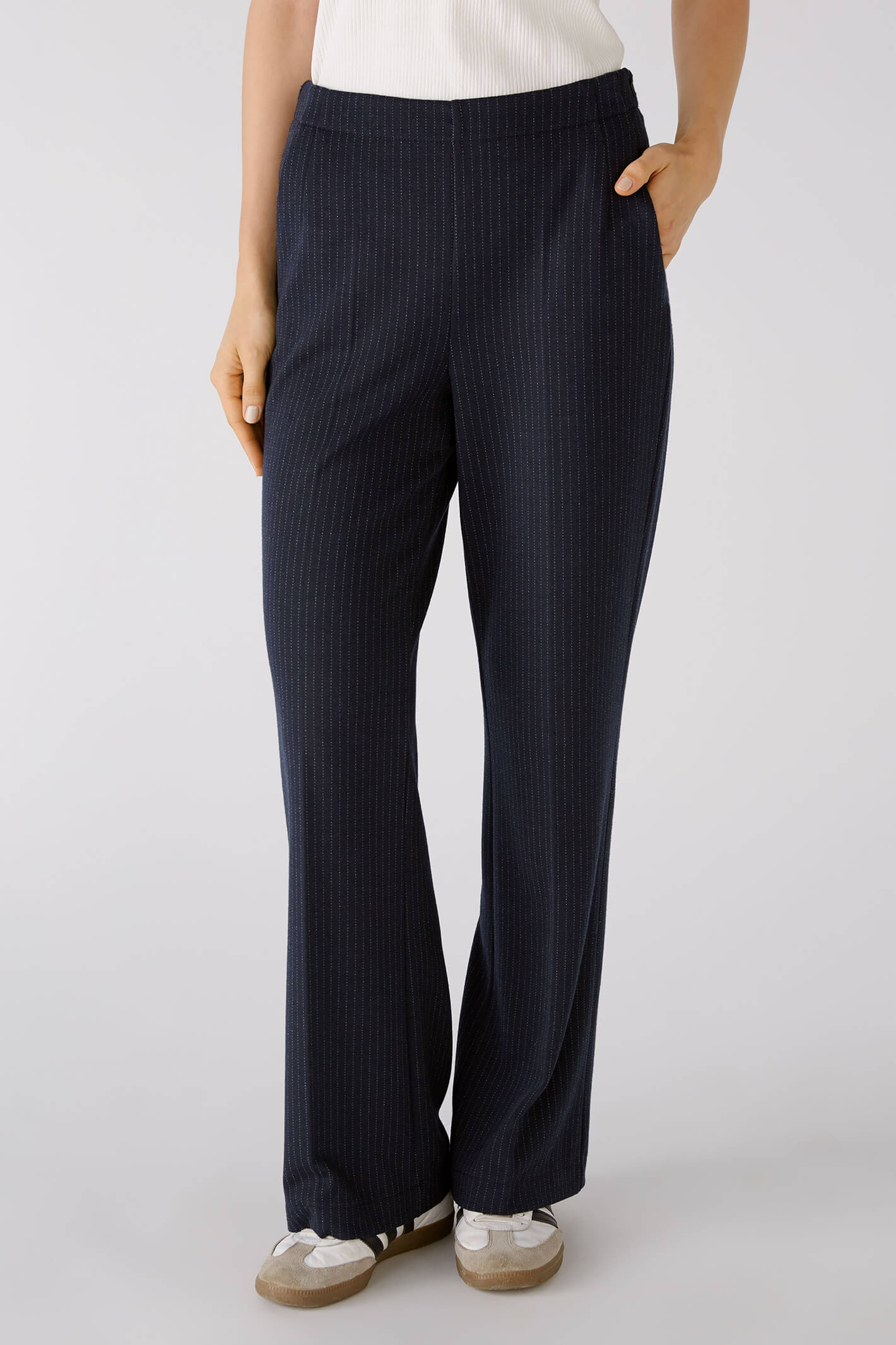 Oui Pin Stripe Trousers