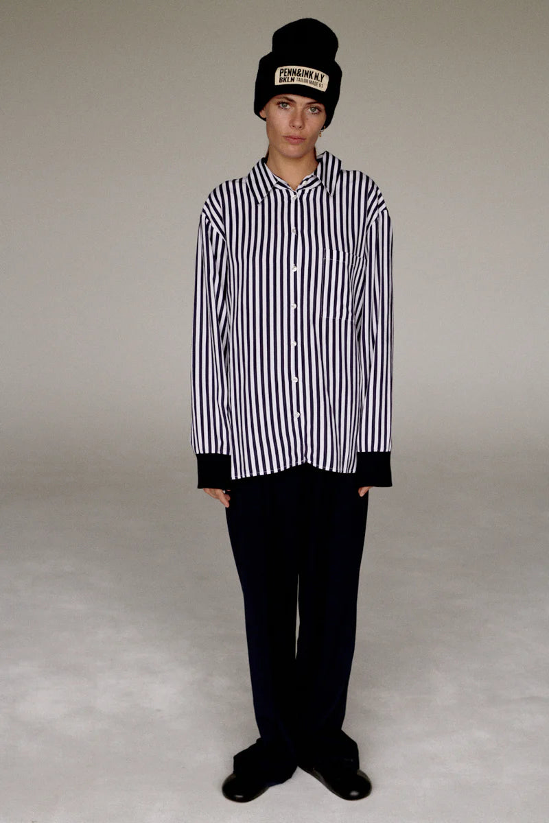Penn & Ink Pinstripe Shirt