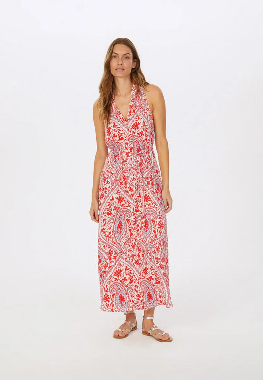Marc Aurel Dress with Paisley Print