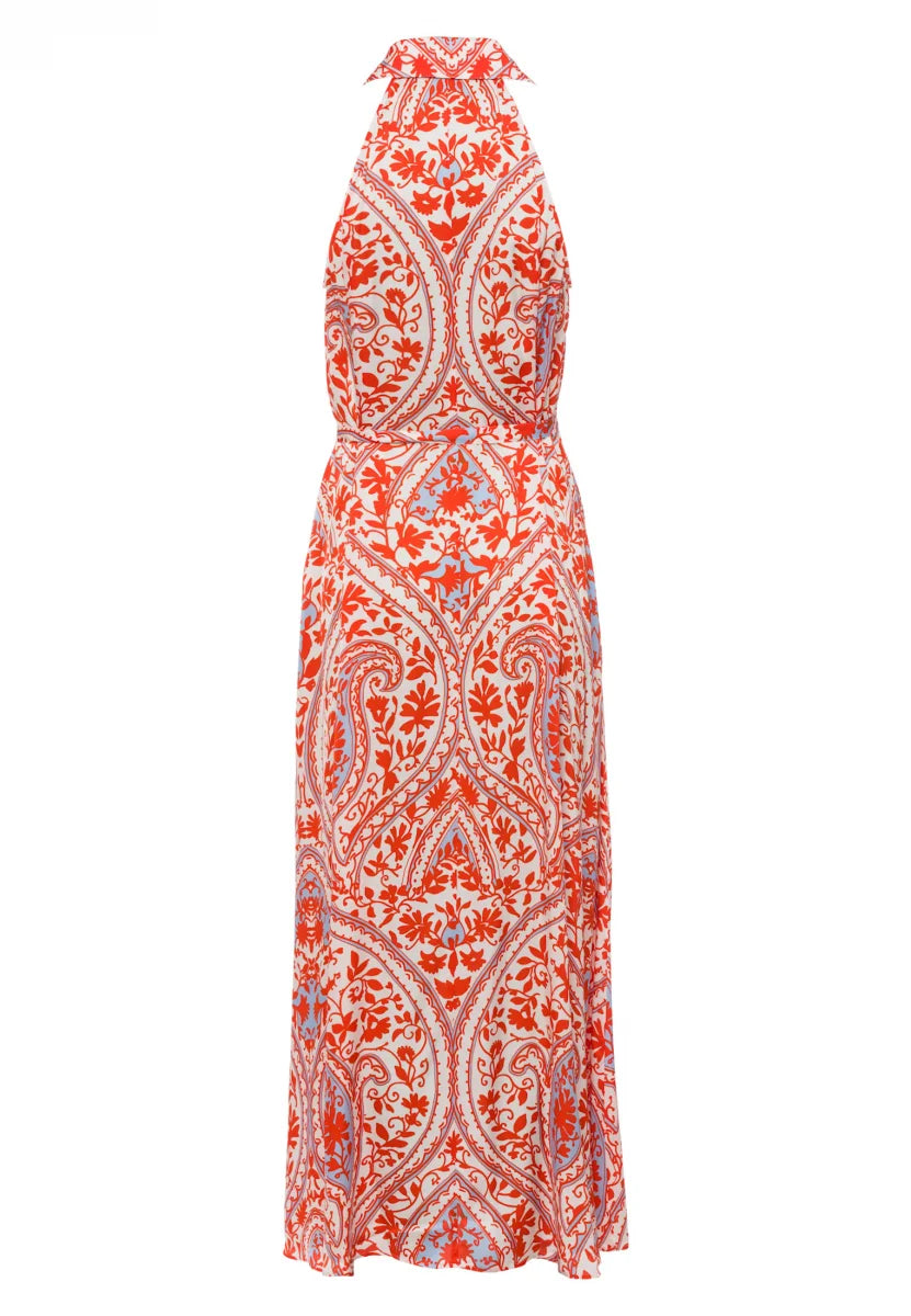 Marc Aurel Dress with Paisley Print