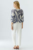 Oui Paisley Pullover