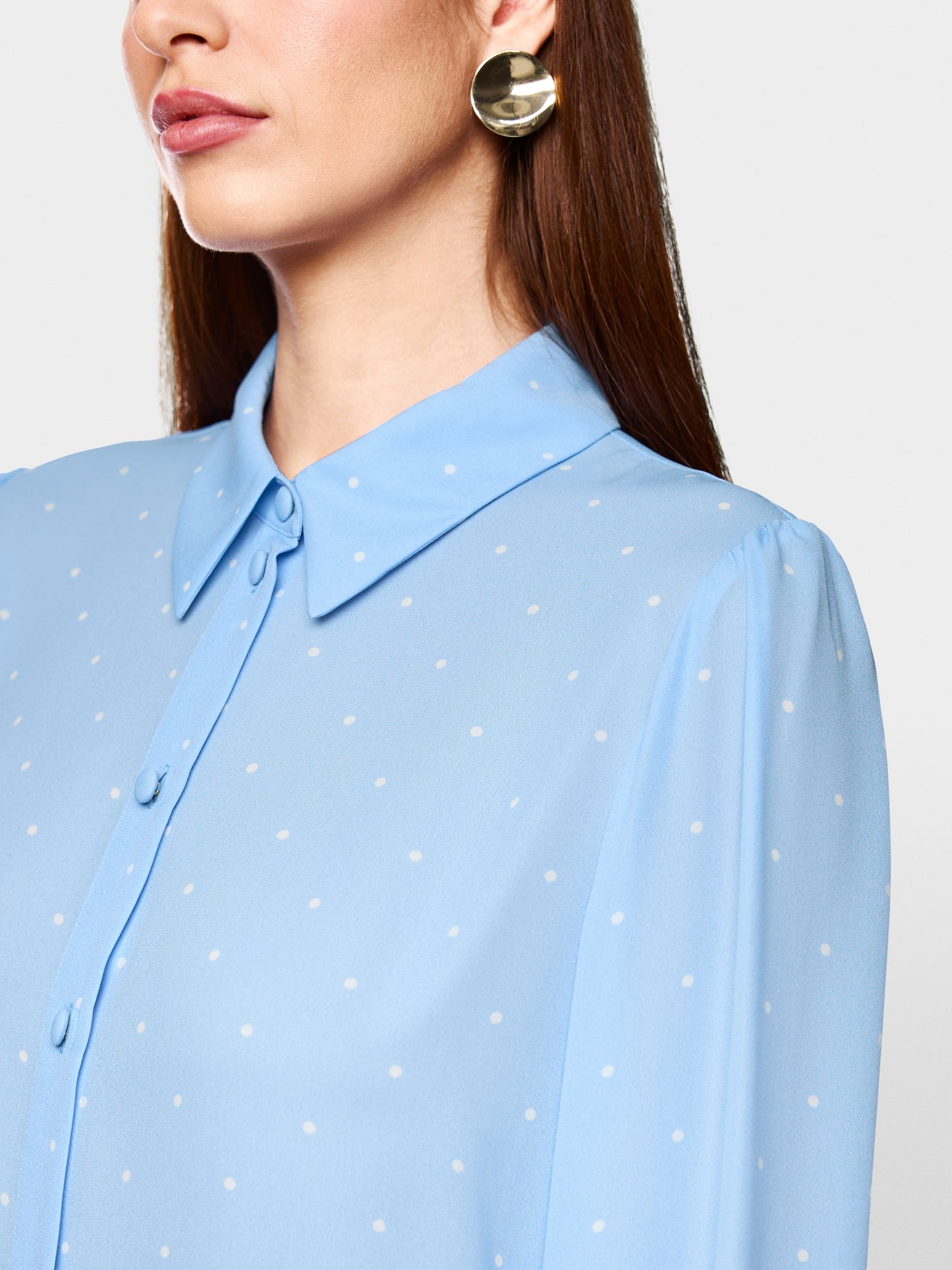 Marc Cain Polka Dot Blouse