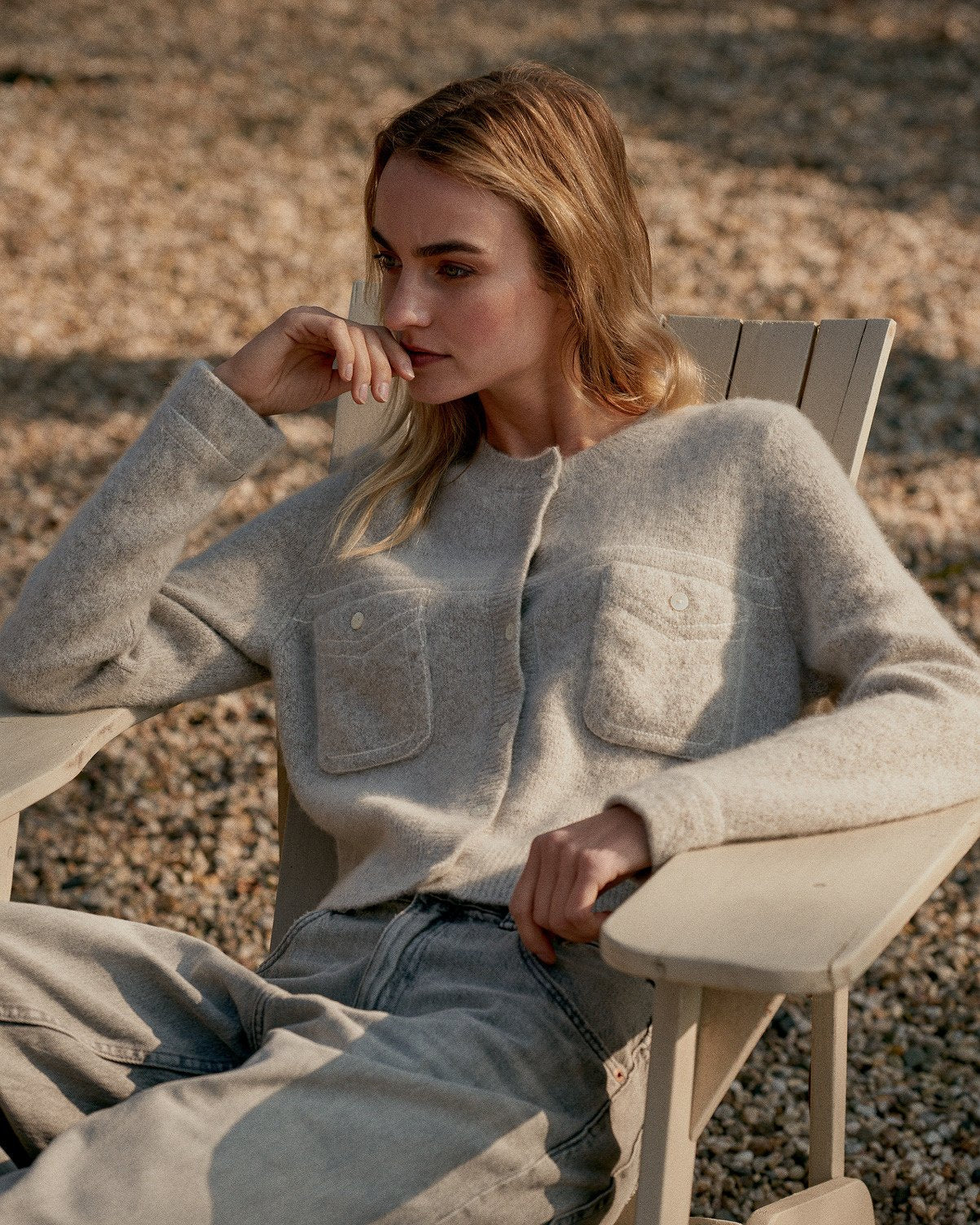 Repeat Cardigan with Stitch