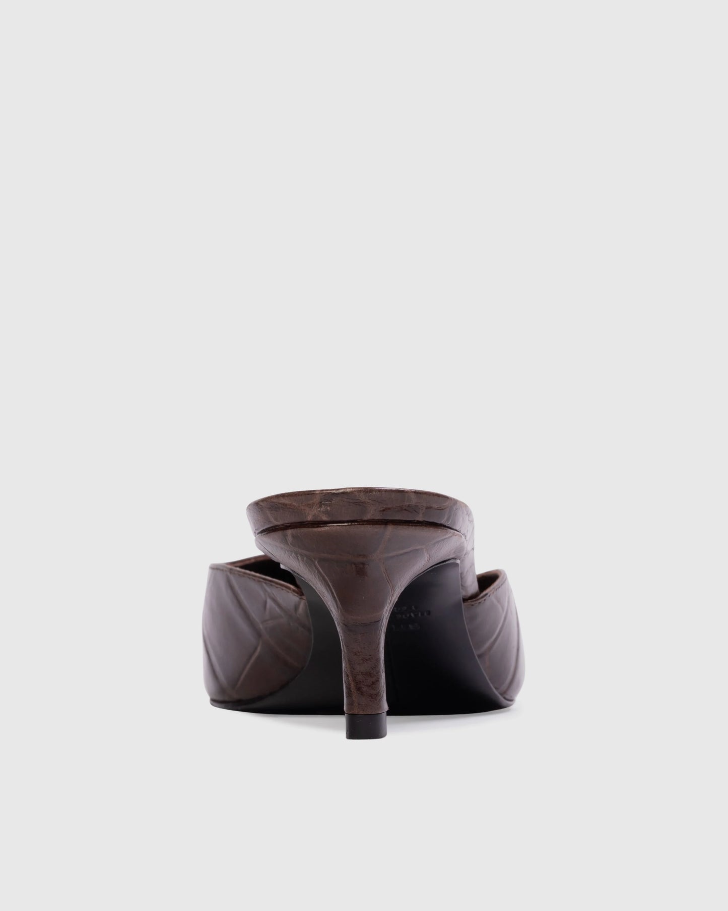 Black Suede Studio Riley Mule