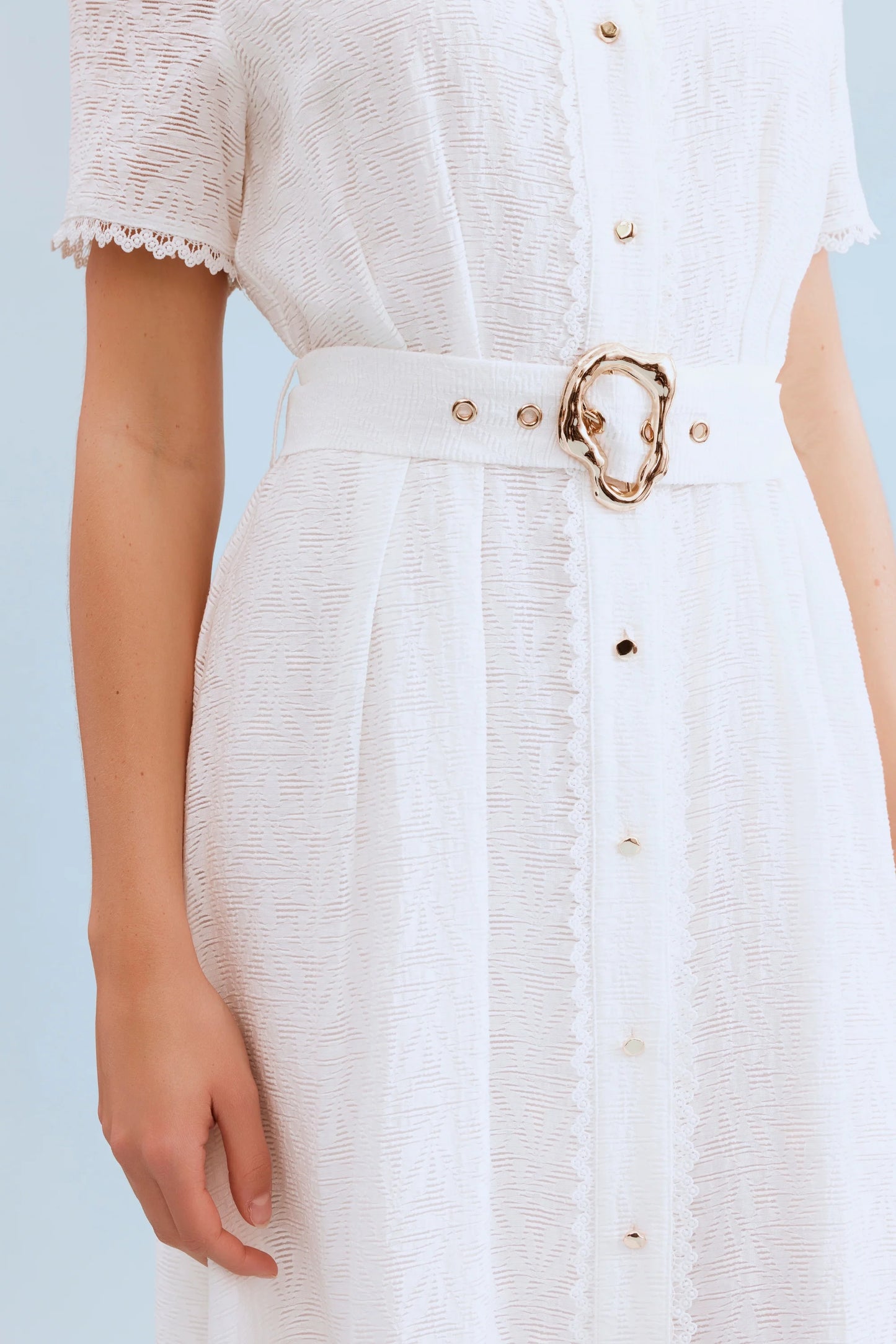 Leo & Ugo Belted Dress
