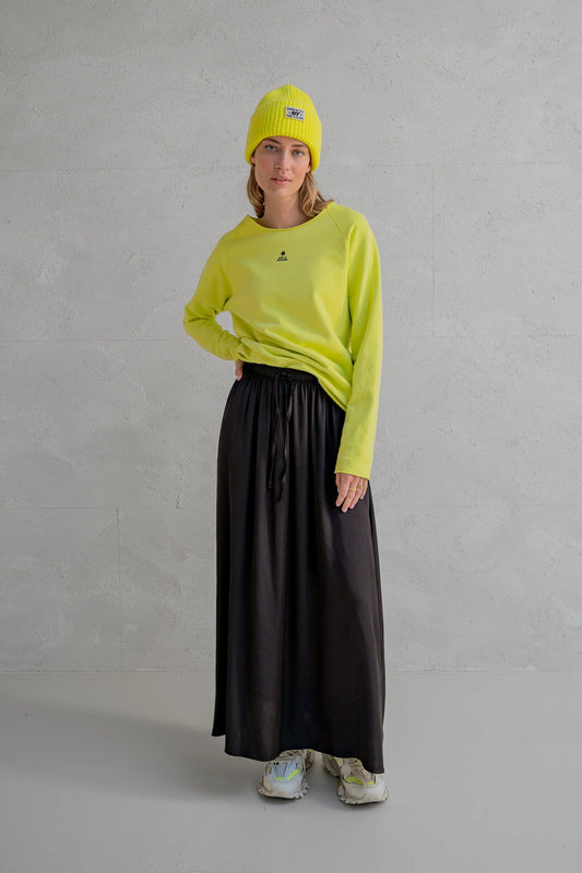 Penn & Ink Satin Skirt