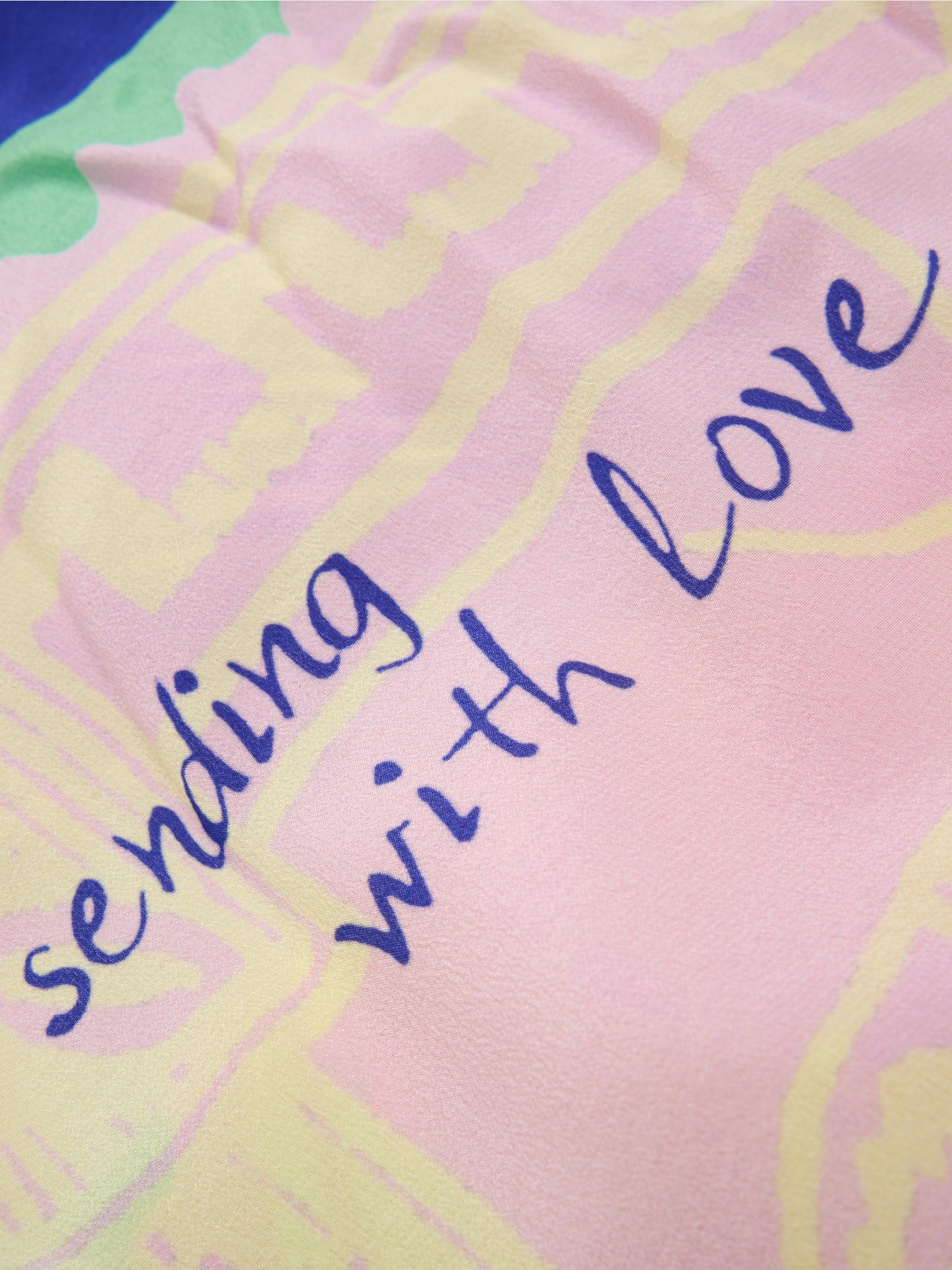 Marc Cain Silk Print Scarf