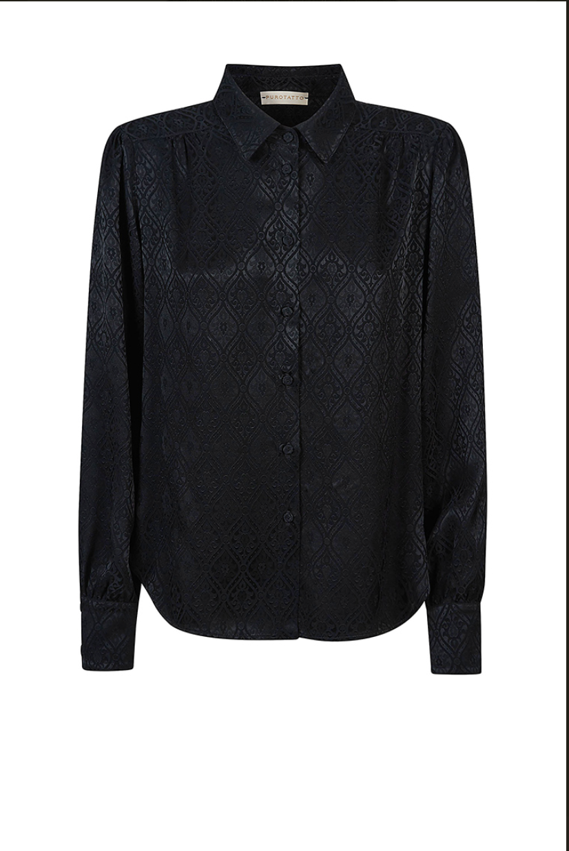 Purotatto Embossed Blouse