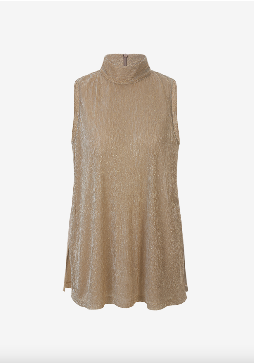 Riani Top with Stand Up Collar