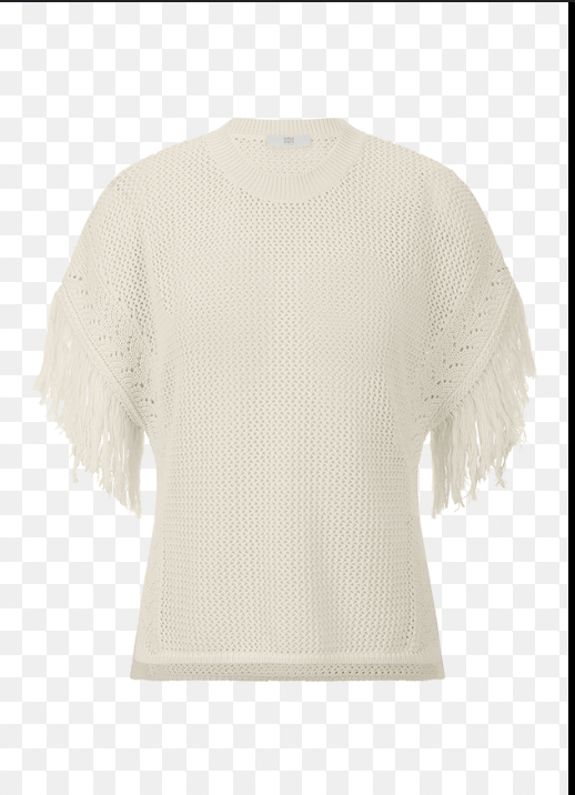 Riani Sweater with Fringe Sleeve