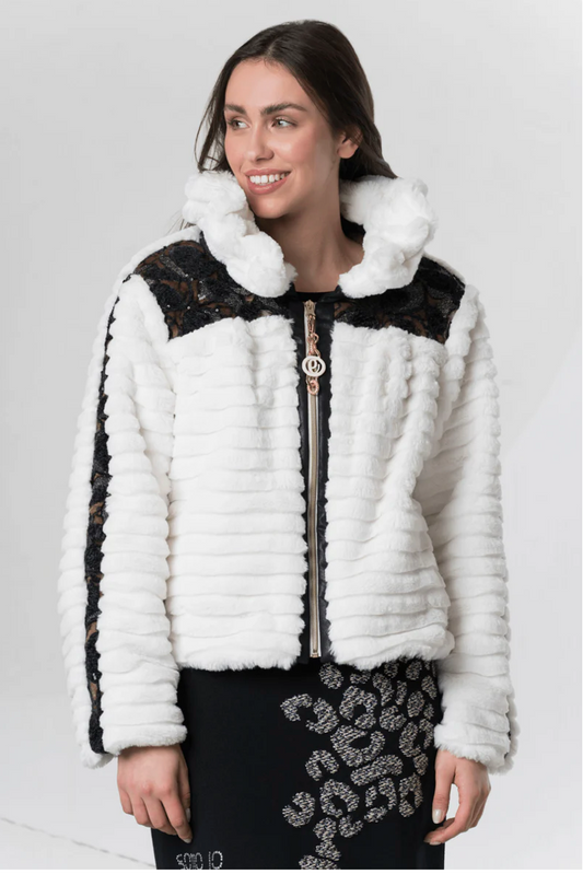 Elisa Cavaletti Fur Jacket