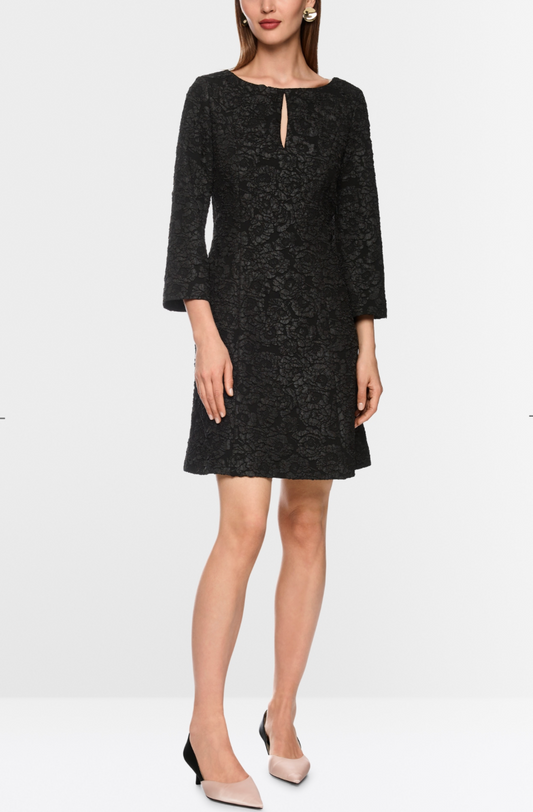 Marc Cain Floral Embossed Dress