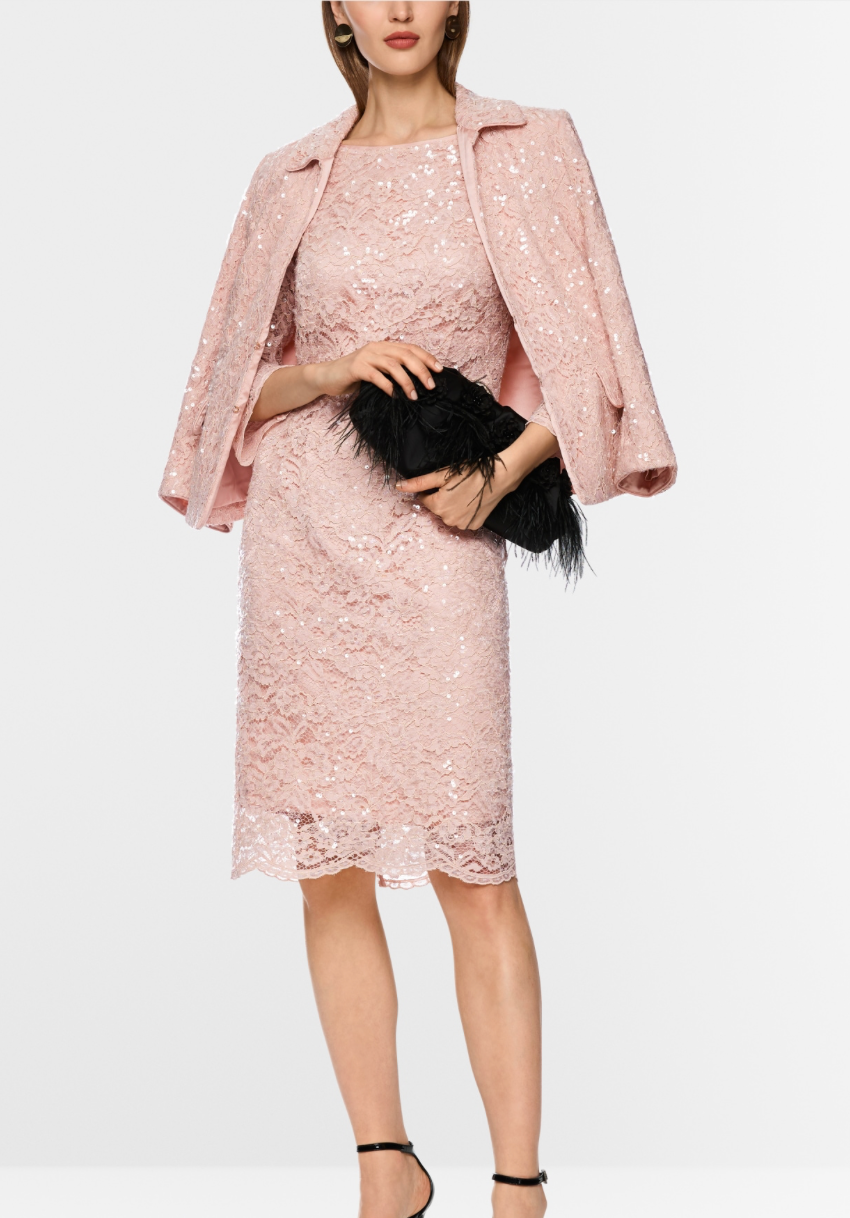 Marc Cain Shimmering Lace Dress