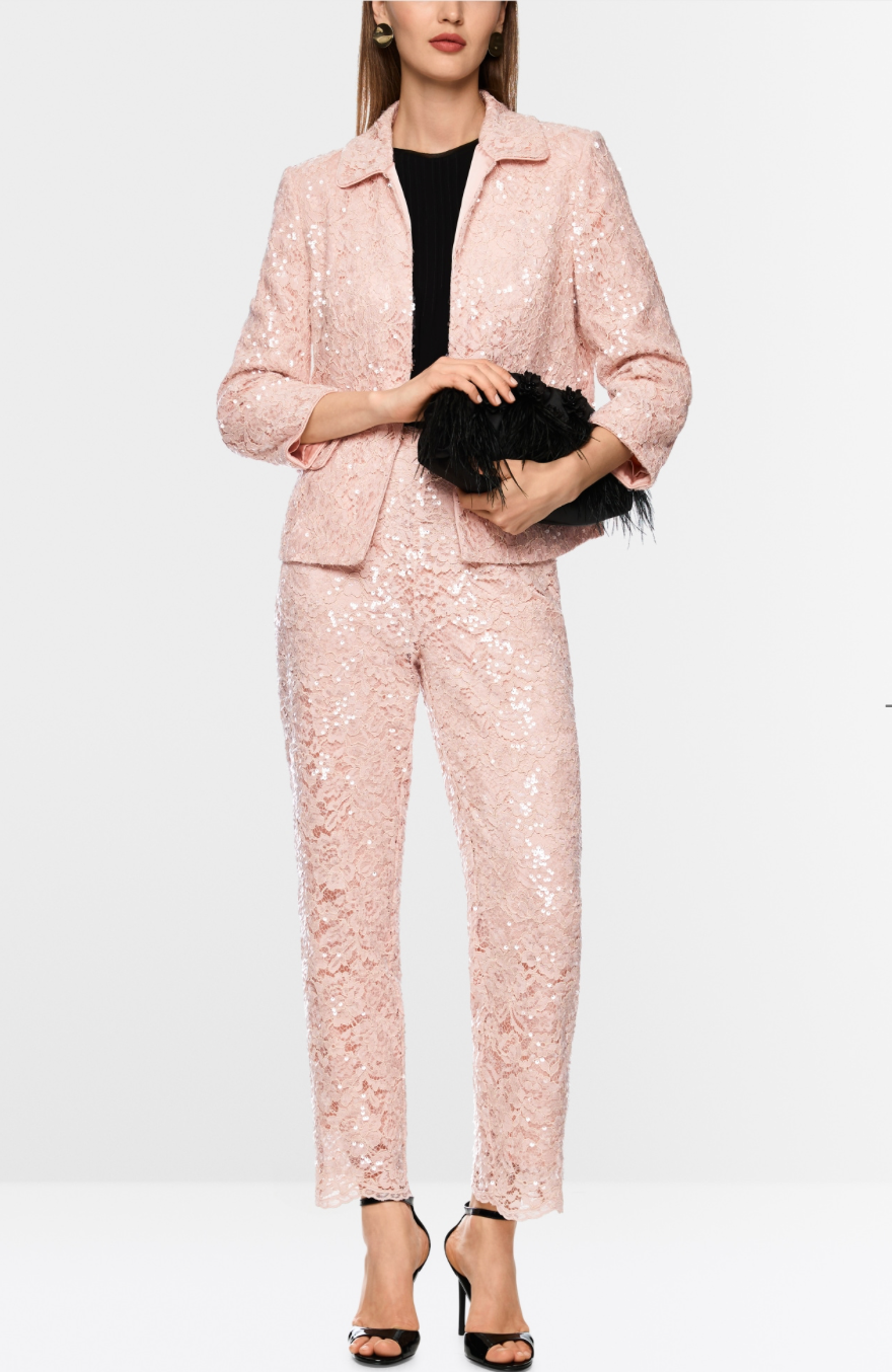 Marc Cain Lace & Sequin Jacket