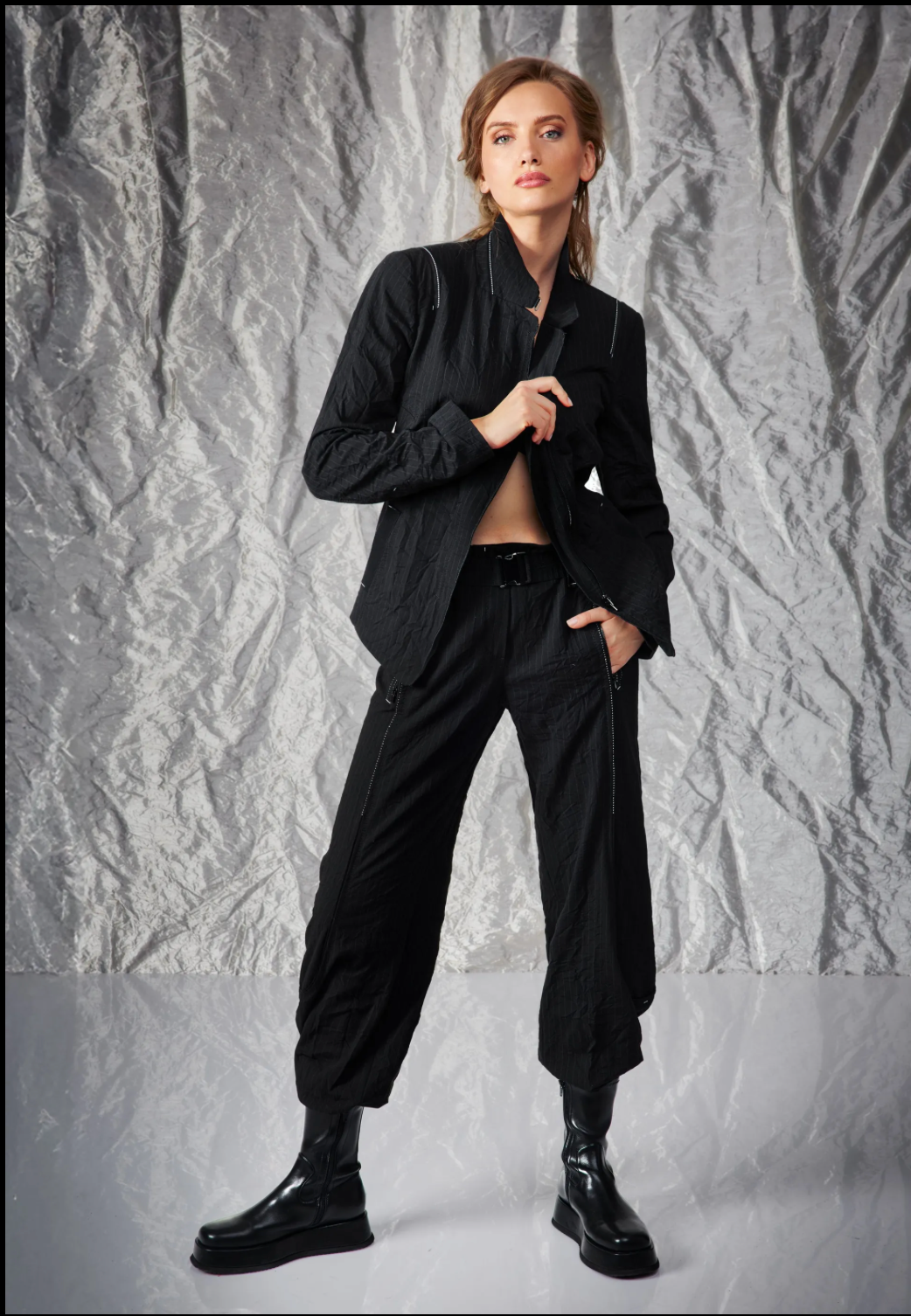 Beate Heymann Pinstripe Sport Jacket