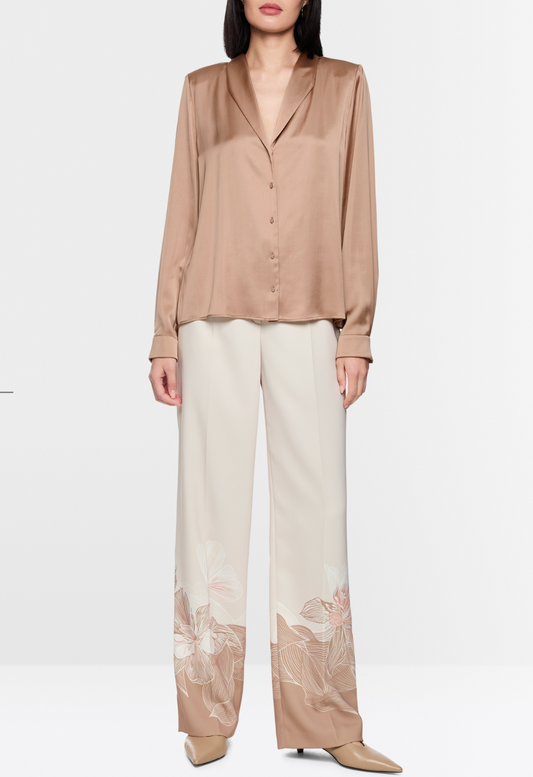Marc Cain Lapel Collar Blouse