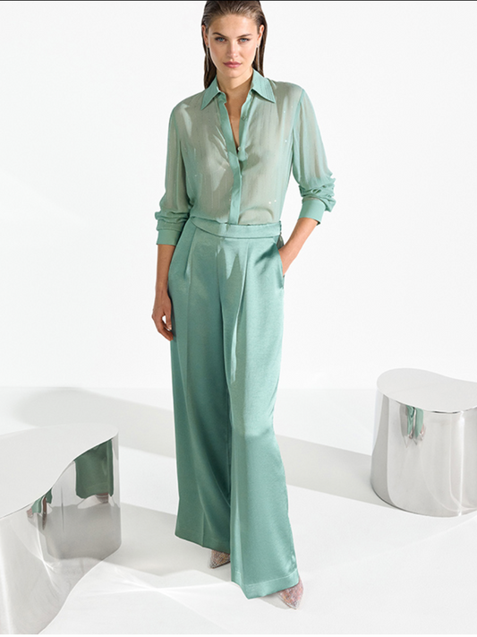 Riani Wide Pleated Pant