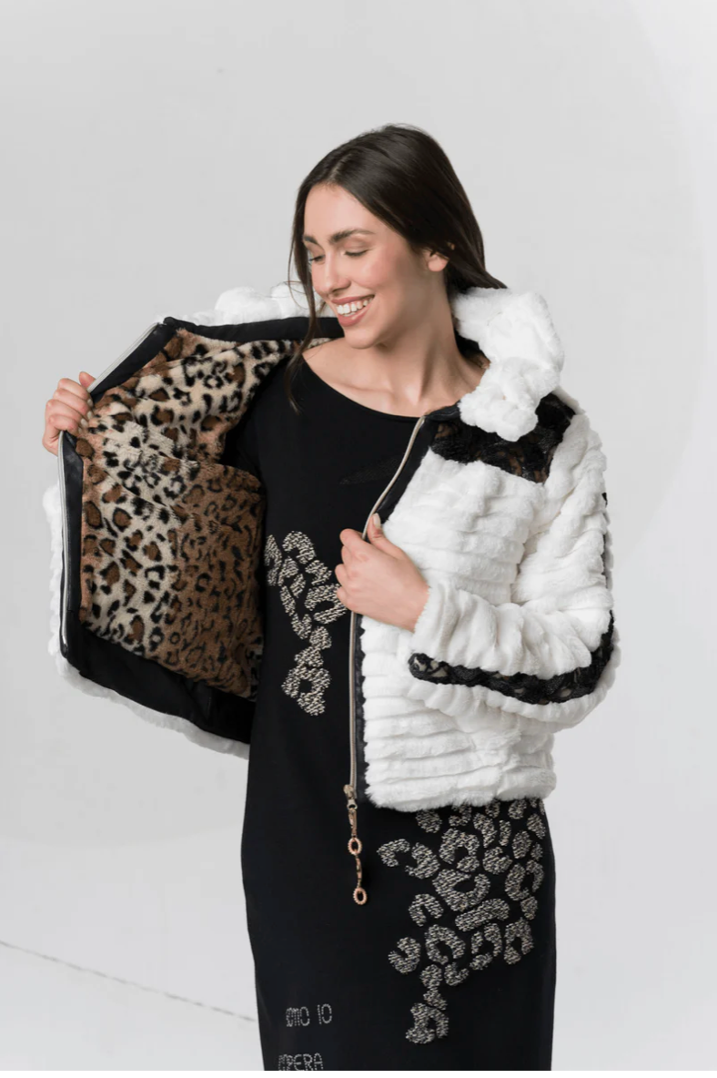 Elisa Cavaletti Fur Jacket