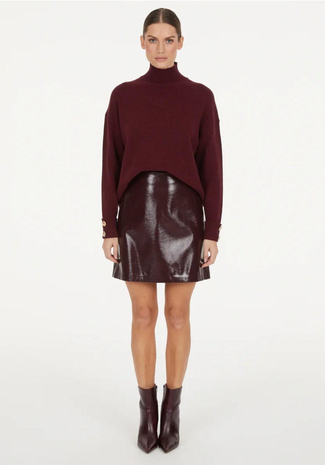 Marc Aurel Patent Skirt