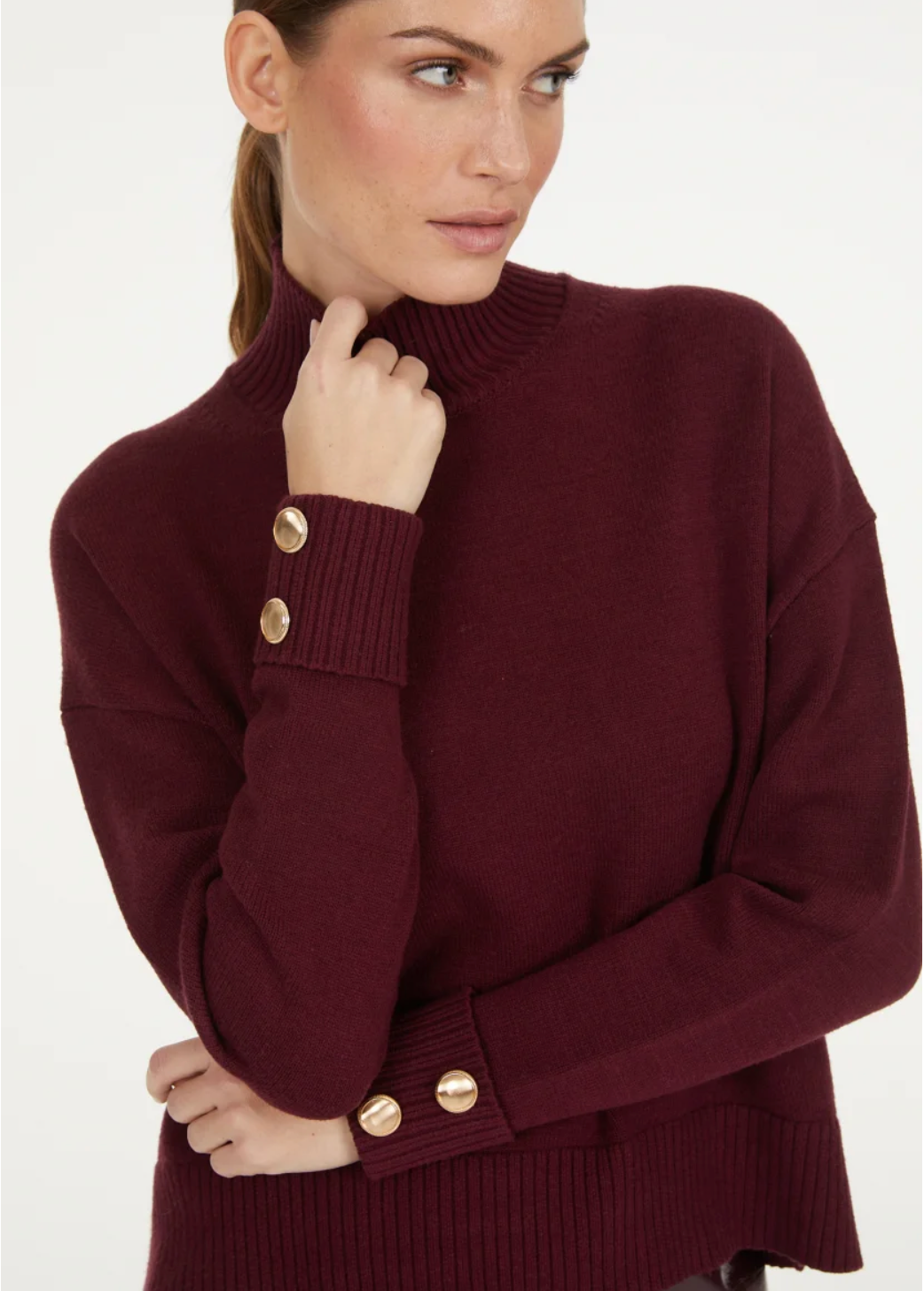 Marc Aurel Bordeaux Sweater