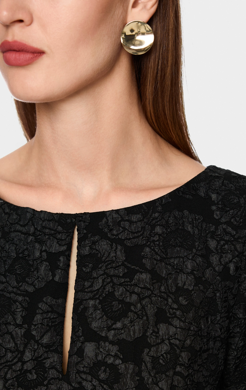 Marc Cain Floral Embossed Dress