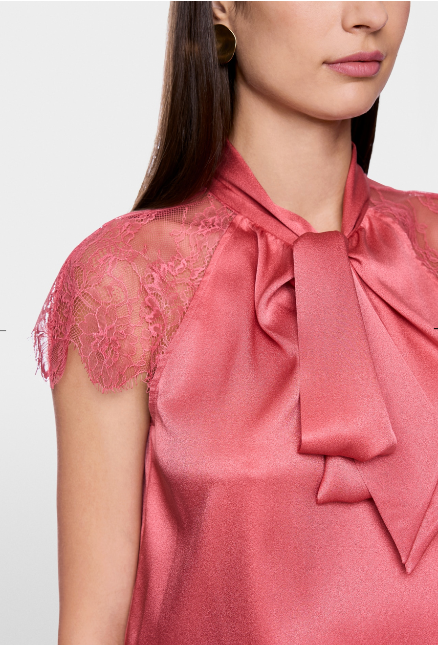 Marc Cain Silk Top with Bow