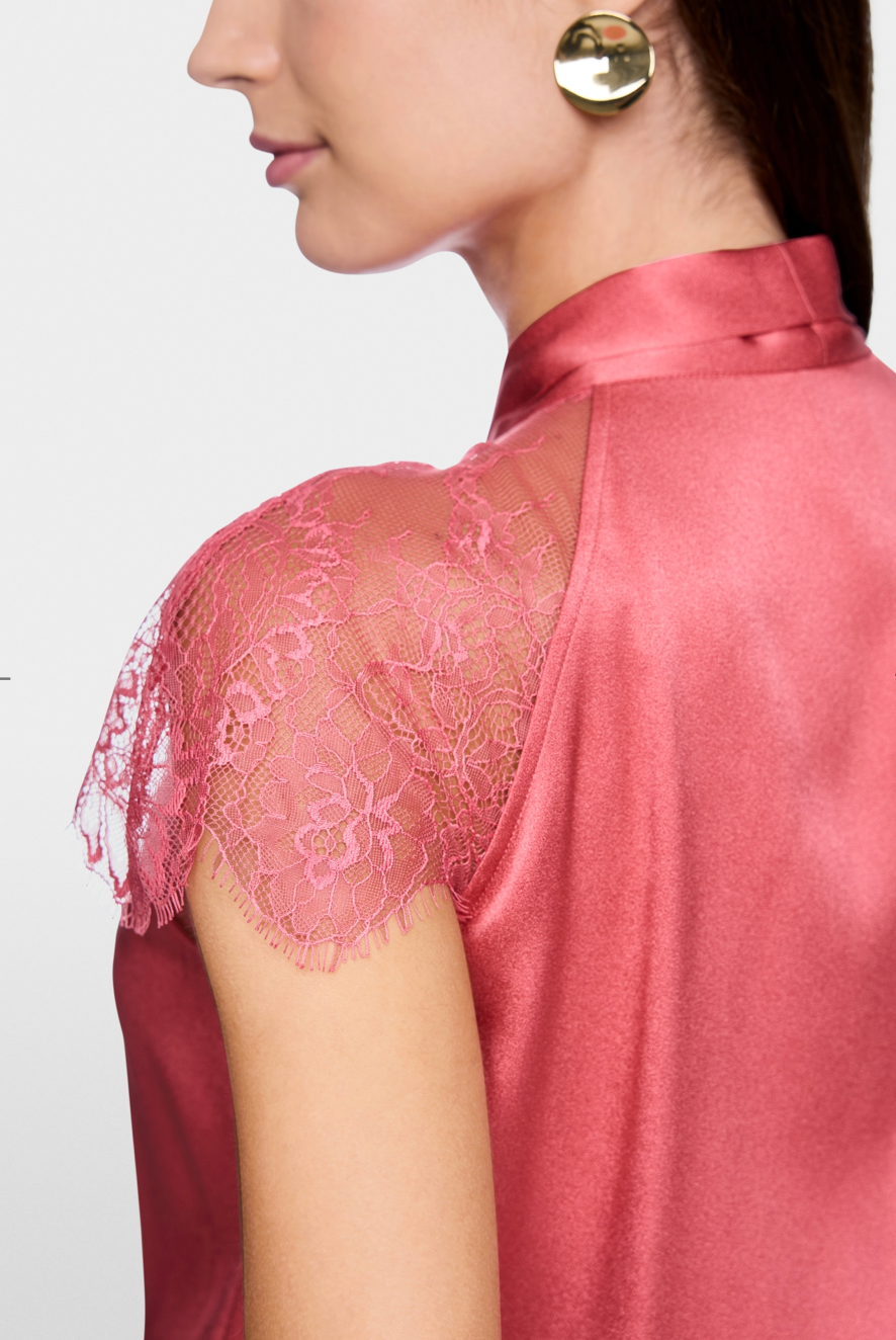 Marc Cain Silk Top with Bow