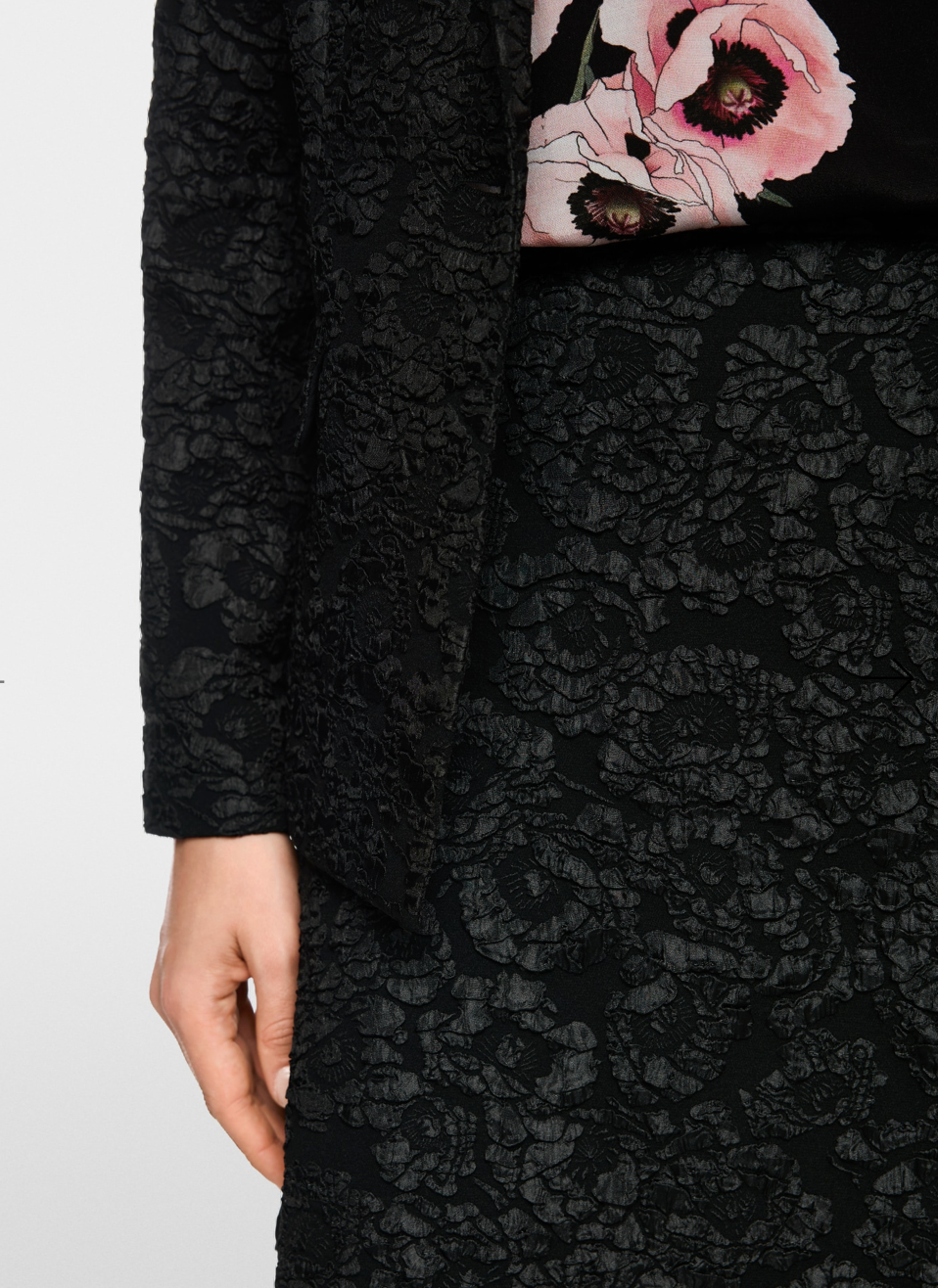 Marc Cain Floral Mini Skirt