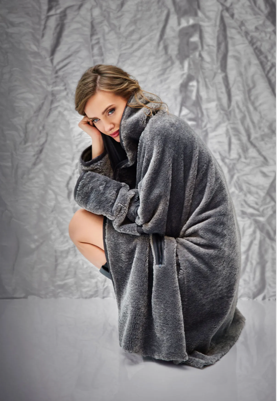 Beate Heymann Faux Shearling Coat