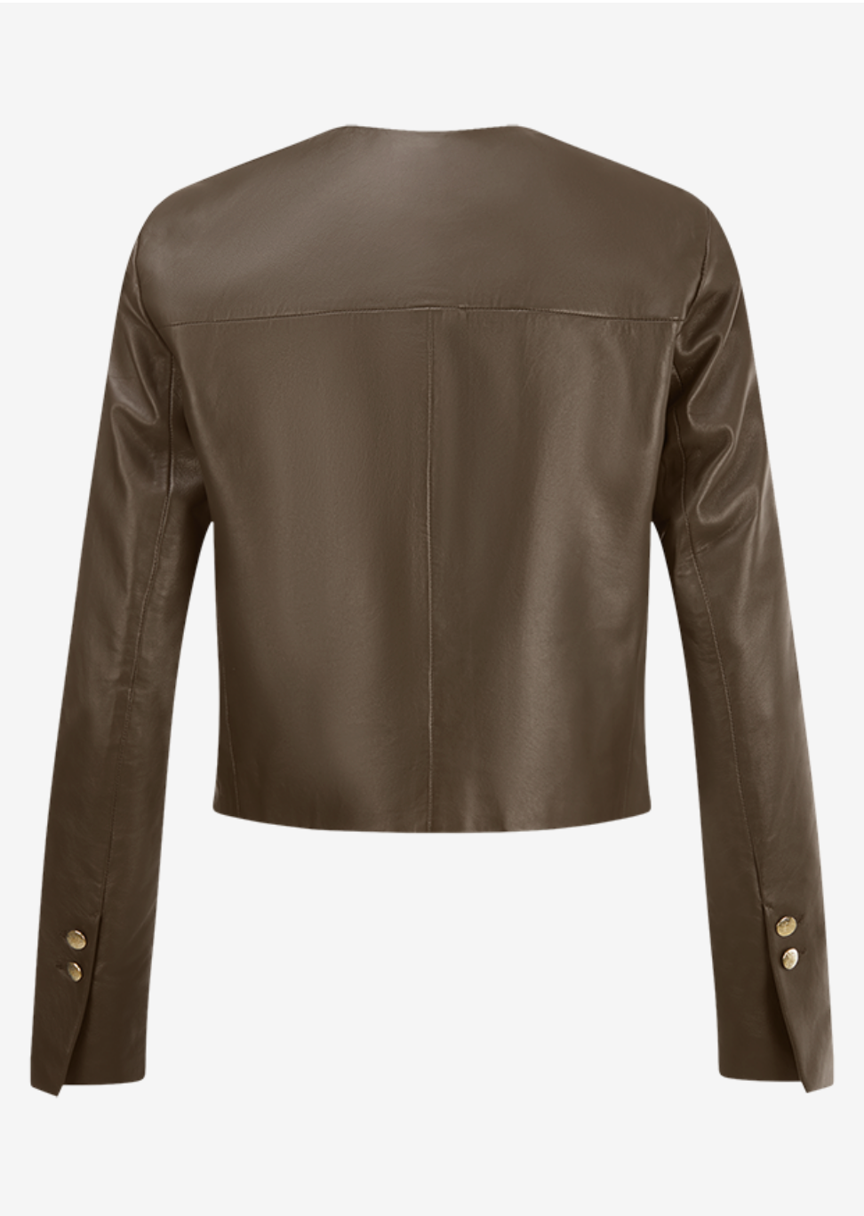 Riani Cropped Leather Jacket
