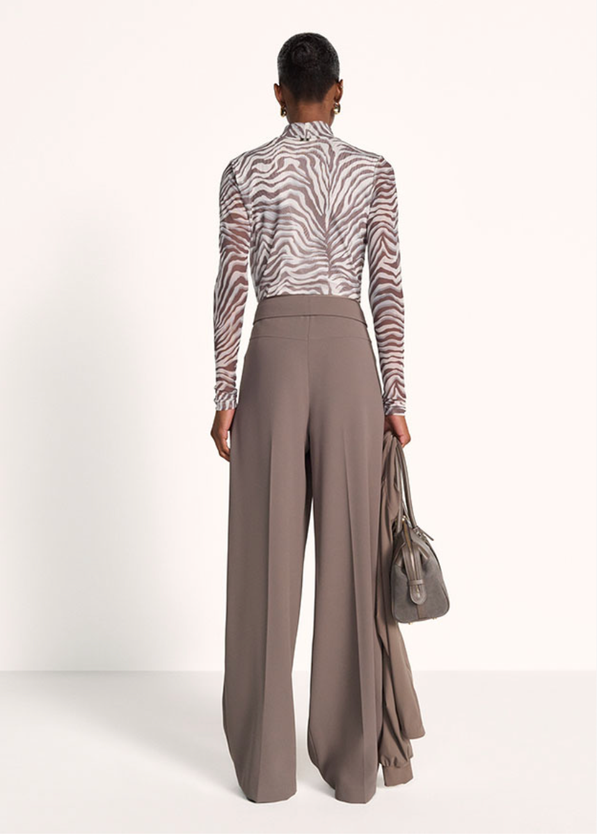Riani Printed Sheer Top