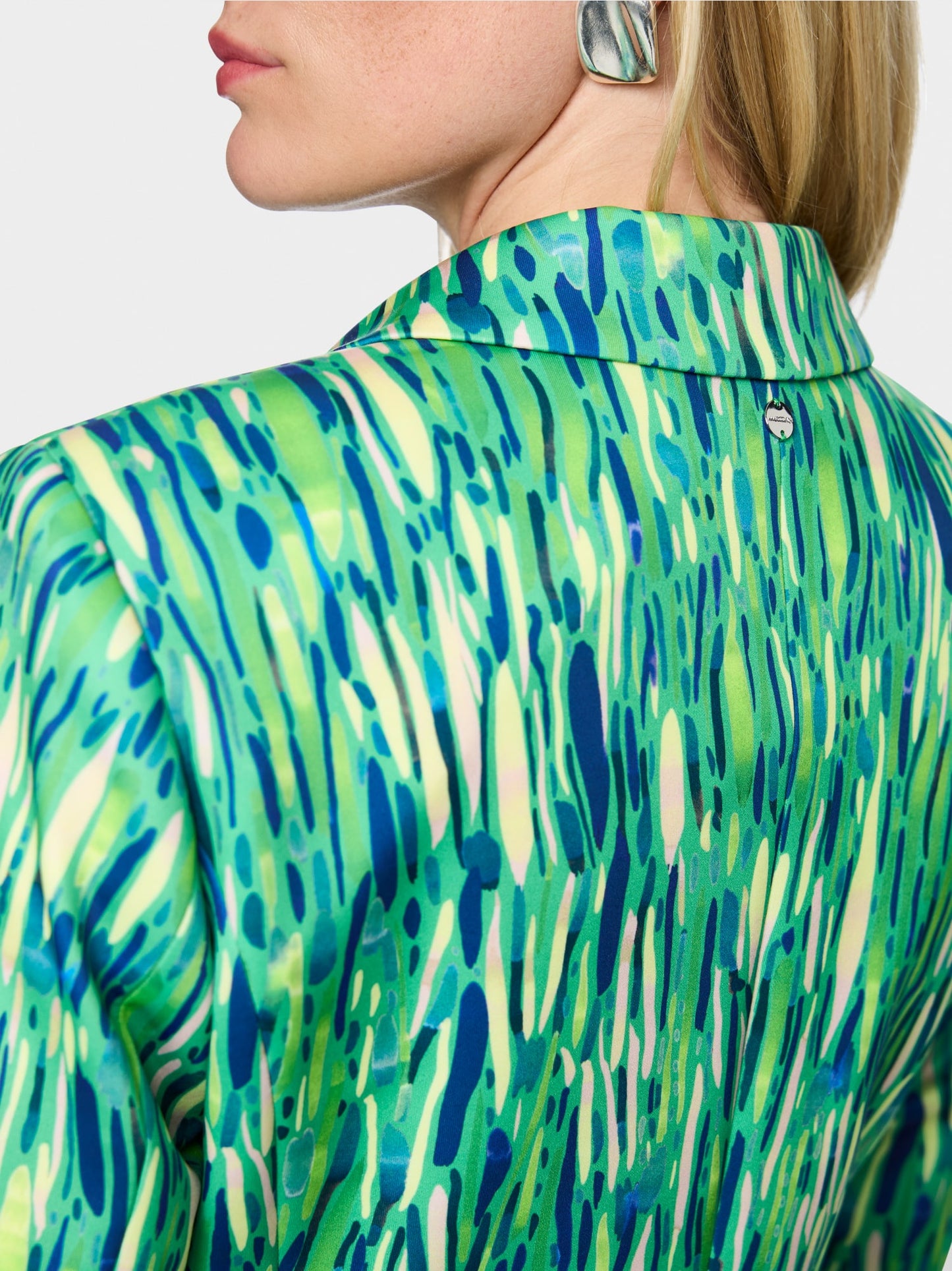 Marc Cain Scuba Print Blazer