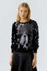 Oui Sequin Pullover