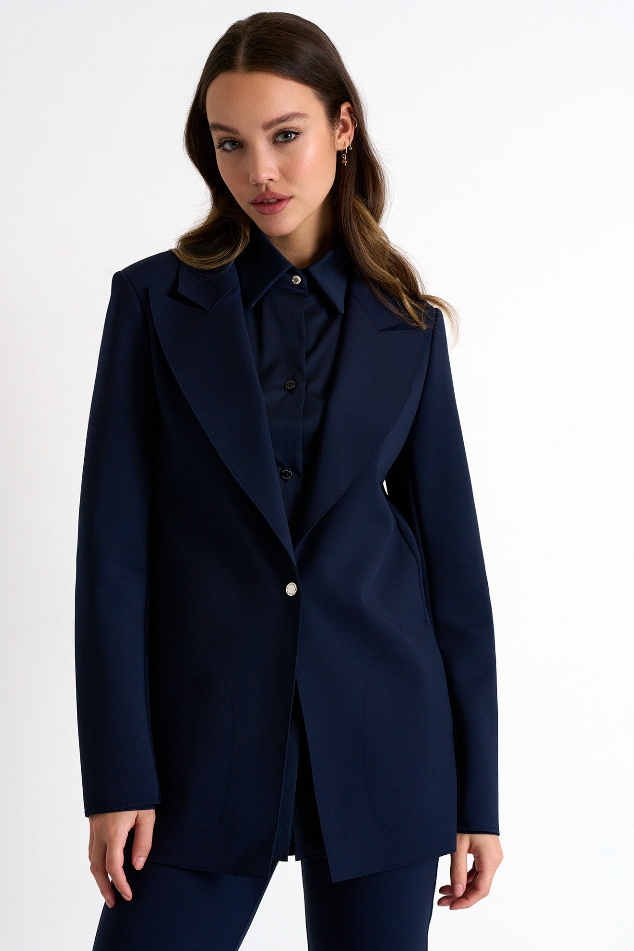 Shan Classic Long Blazer