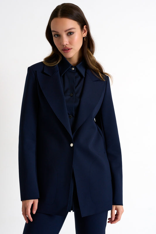 Shan Classic Long Blazer